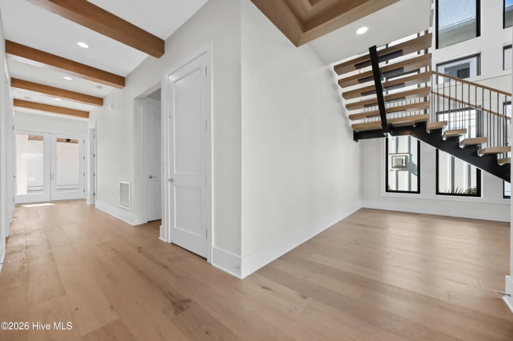 Custom Door Casing, Baseboards & Ceiling Beam Trim
